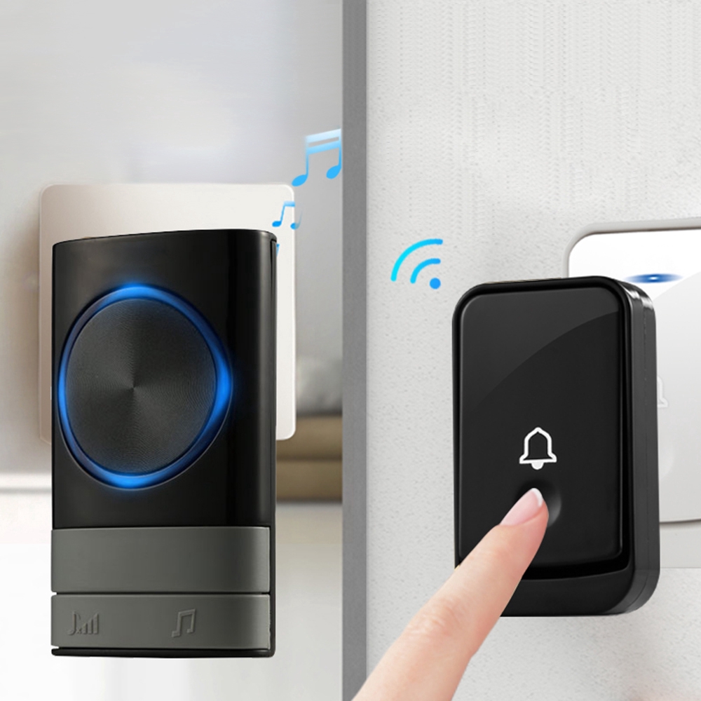 25W Door Bell Electric Wireless DoorBell 200M Range 45 Chord Music