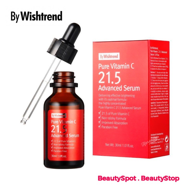 By Wishtrend Pure Vitamin C 21.5 Advanced Serum 30ml Shopee Singapore