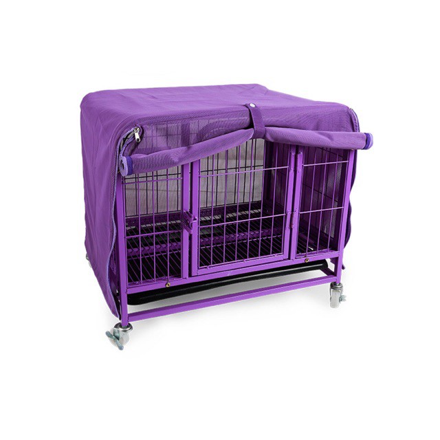 Pet Supplies Dogs Purple Strong Mesh Pet Cage Cover Breathable Mosquito