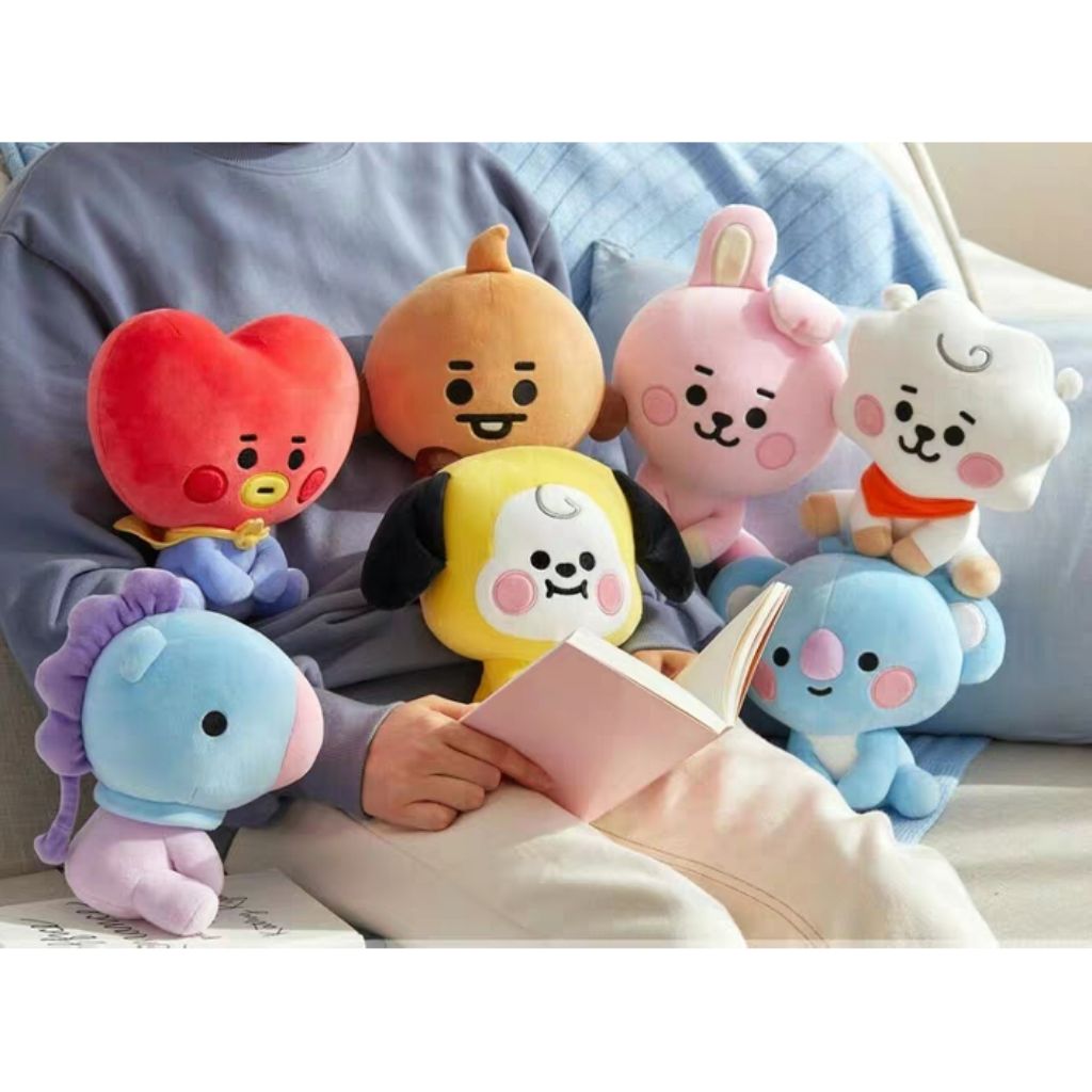 [PLUSHIES] BT21 baby sitting pose plushies. 20cm. While stock last. BTS