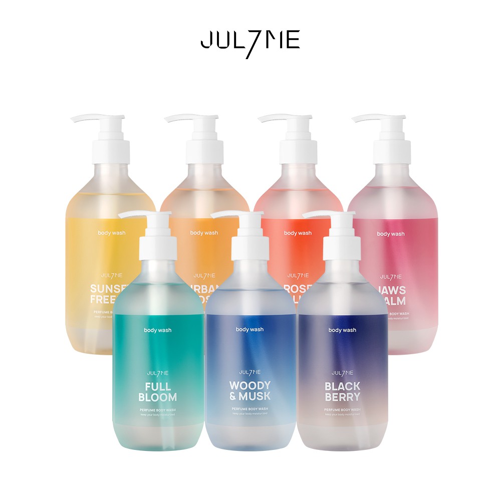 [JULYME] 03 Perfume Body Wash 500ml 7 kinds / Moisture / Exfoliate
