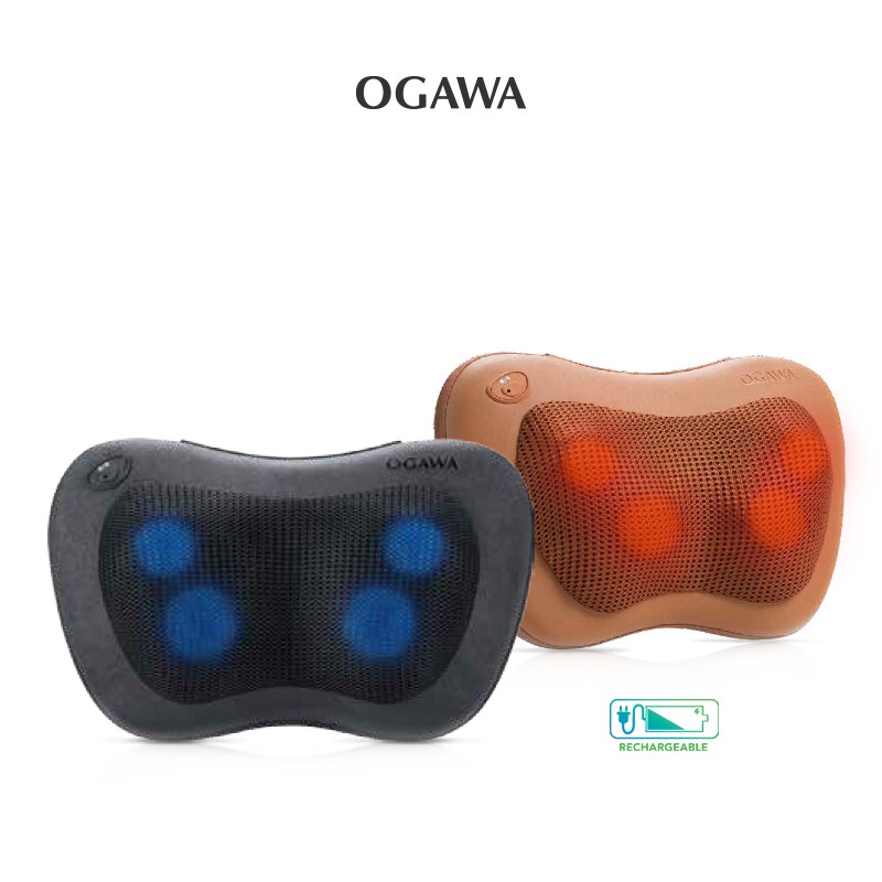 OGAWA DeLuxe Rechargeable Multipurpose Massage Pillow Shopee Singapore