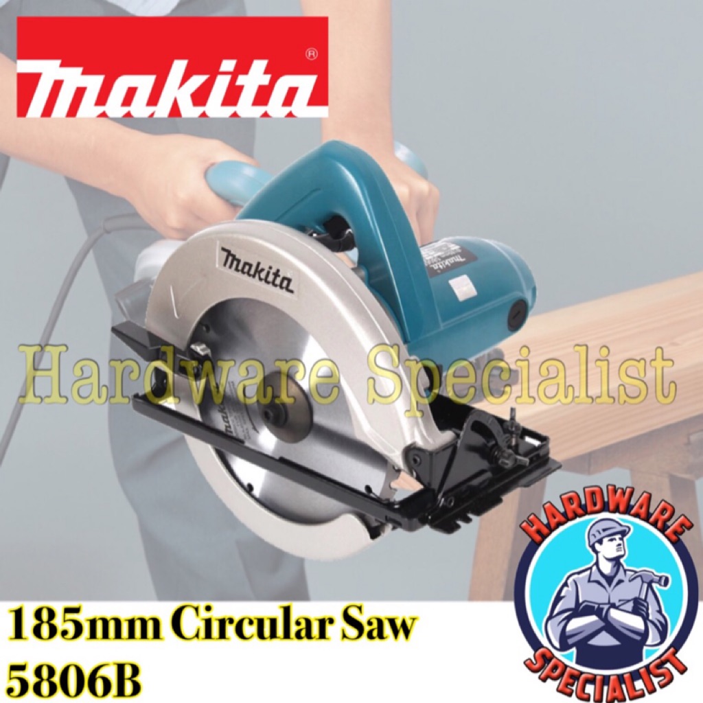 Makita 185mm Electric Circular Saw 5806B, Brand New Shopee Singapore