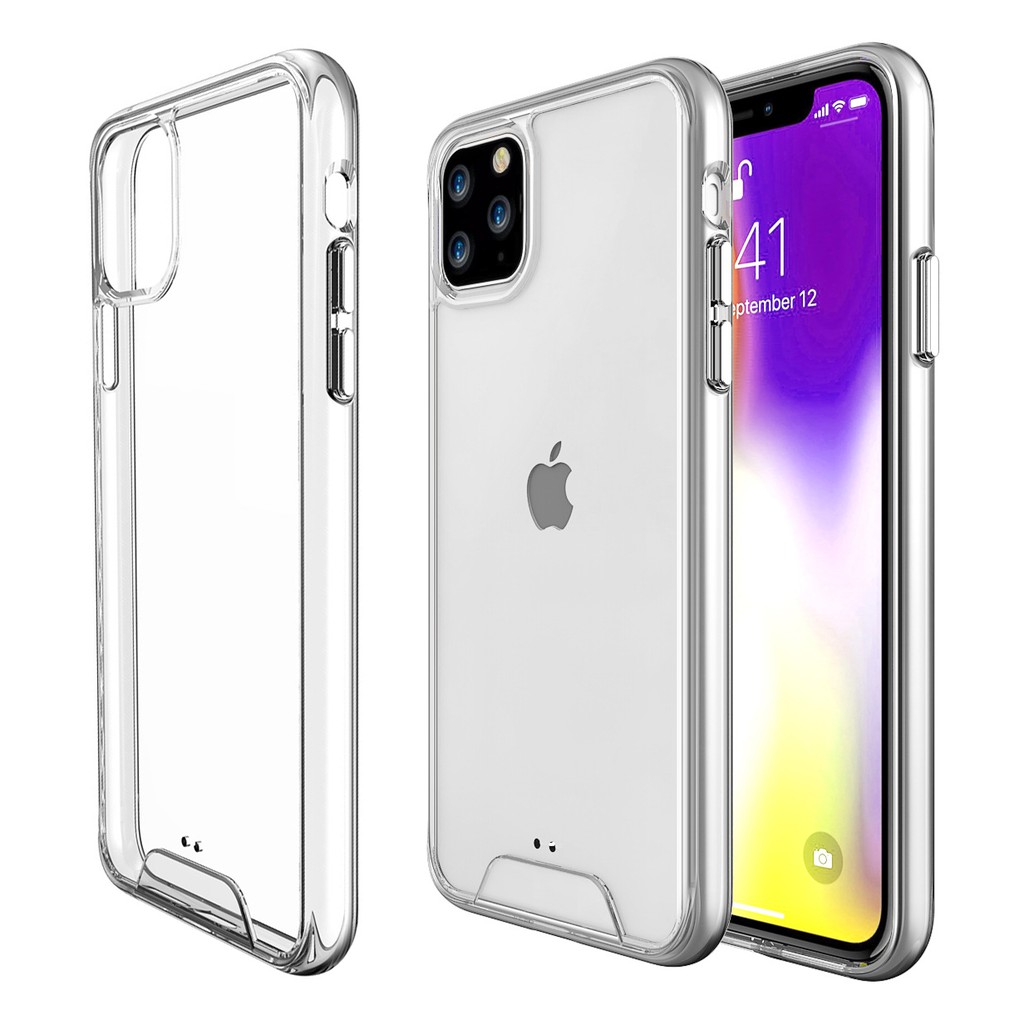 Crystal Clear Case iPhone 11 Pro Max i11 i11pro Cover Hard