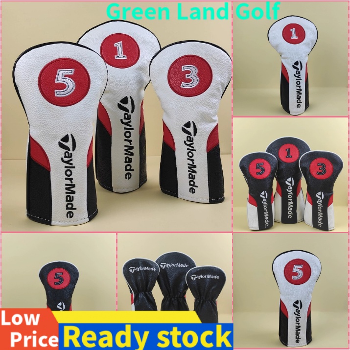 Taylormade Golf Club Cover Golf Wood Covers for Driver Fairway Hybrid No.1 3 5 Club Cover
