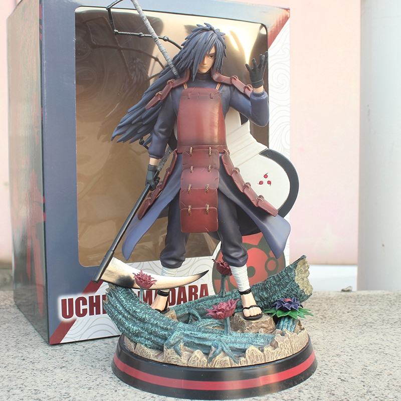 30 cm Anime Naruto Uchiha Madara Statue Action Figure NARUTO Figurine