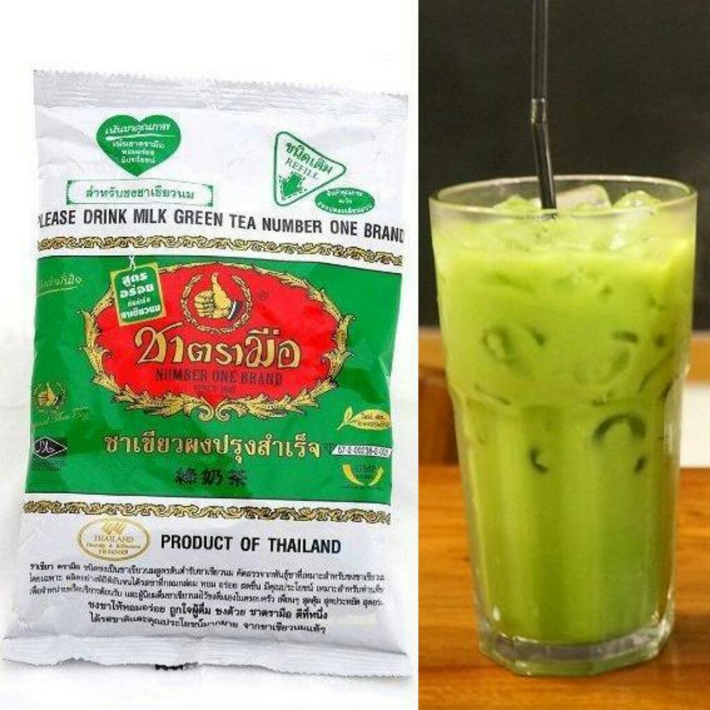 Cha tra mue thai green tea leaves Shopee Singapore