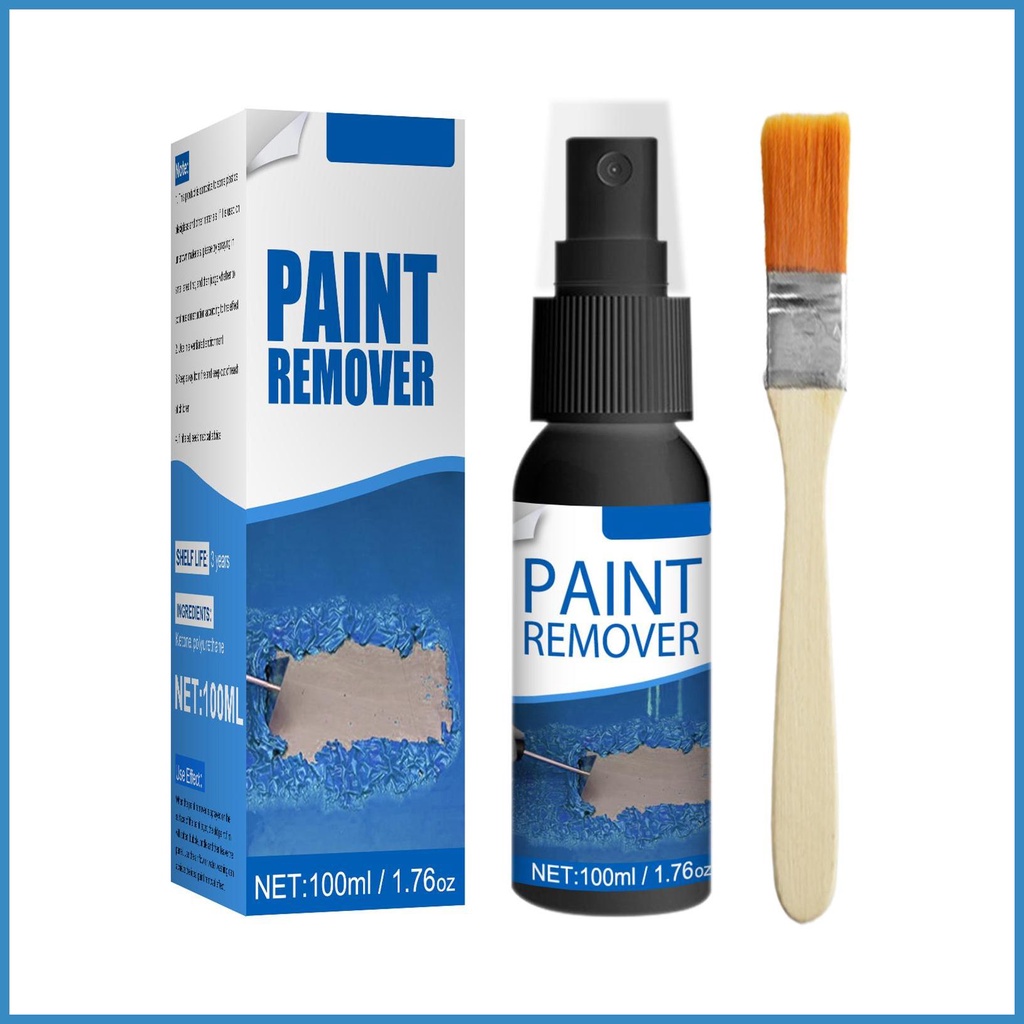 50ml/100ml Paint Stripper Strong Metal Paint Remover Solution with