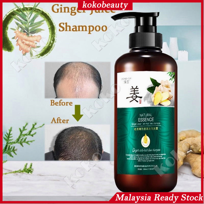 Ginger Hair Booster Shampoo Conditioner Treatment Scalp Rambut Pelebat