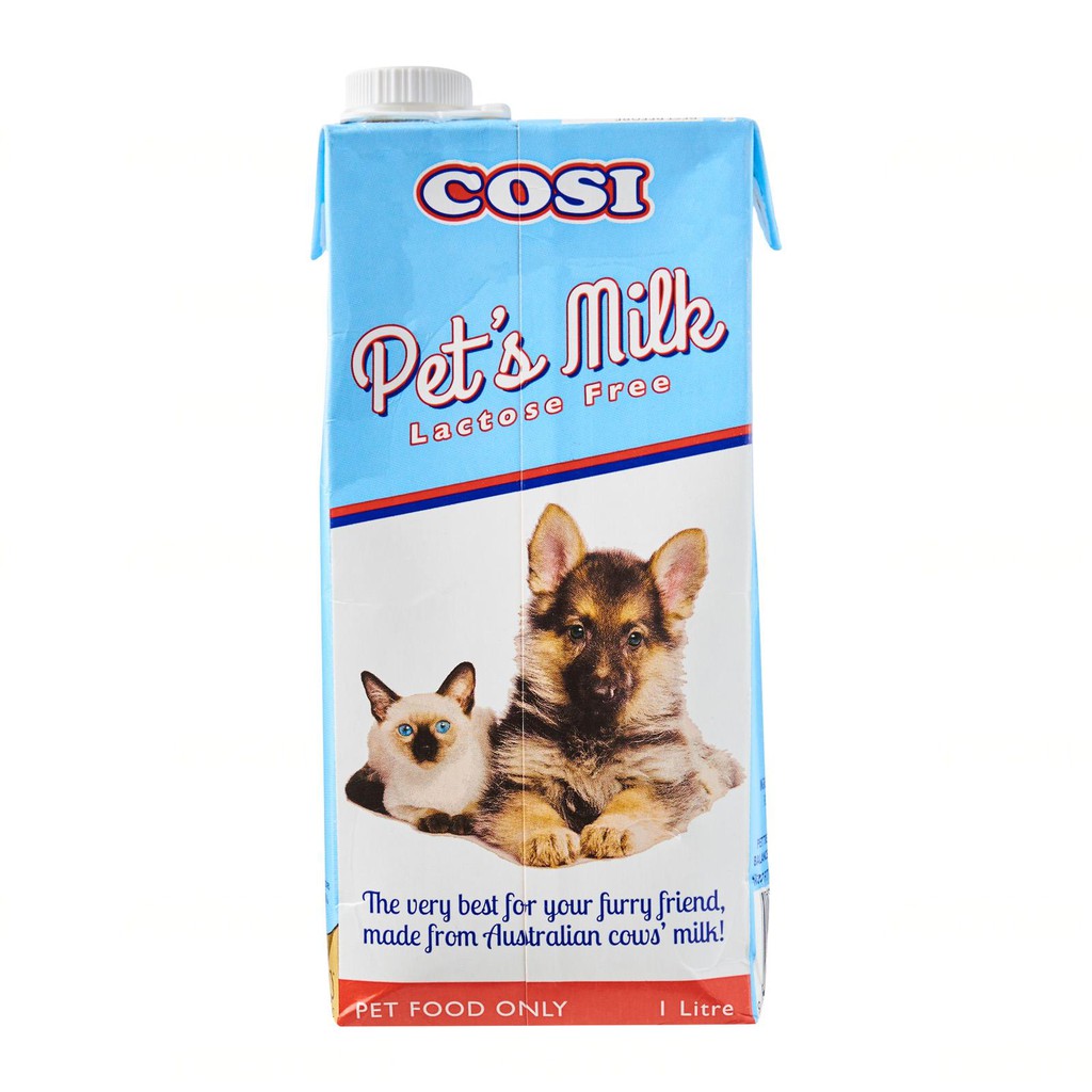 Cosi Pet's Milk Lactose Free for Cats & Dogs 1L Shopee Singapore