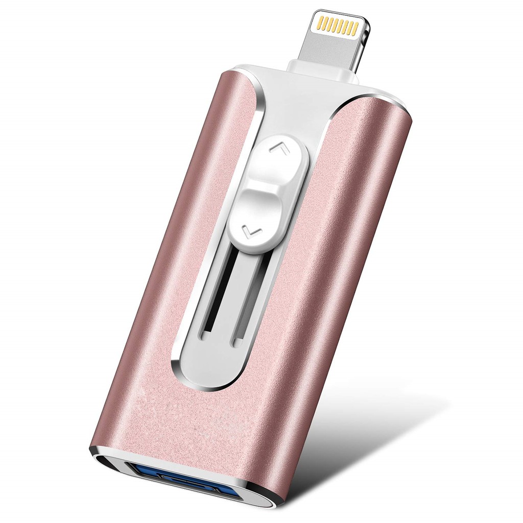 3in1 OTG, iOS flash USB drive 32GB1TB iPhone Memory Stick Shopee