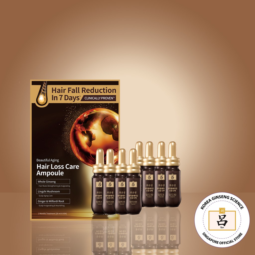 Beautiful Aging Hair Loss Care Ampoule (8 x 20ml) Shopee Singapore