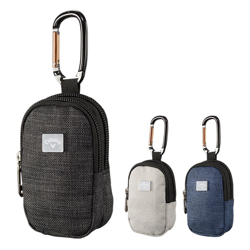 2018 Callaway Active Two Zipper Golf Tee Case Golf Bag Three Color