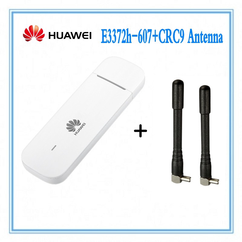 Huawei E3372 E3372h607 +Antenna 4G LTE 150Mbps USB Modem
