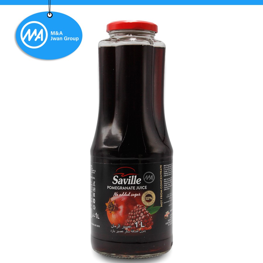 [Ready Stock] Arab & Halal Juice Saville Pomegranate Juice 1 L Without