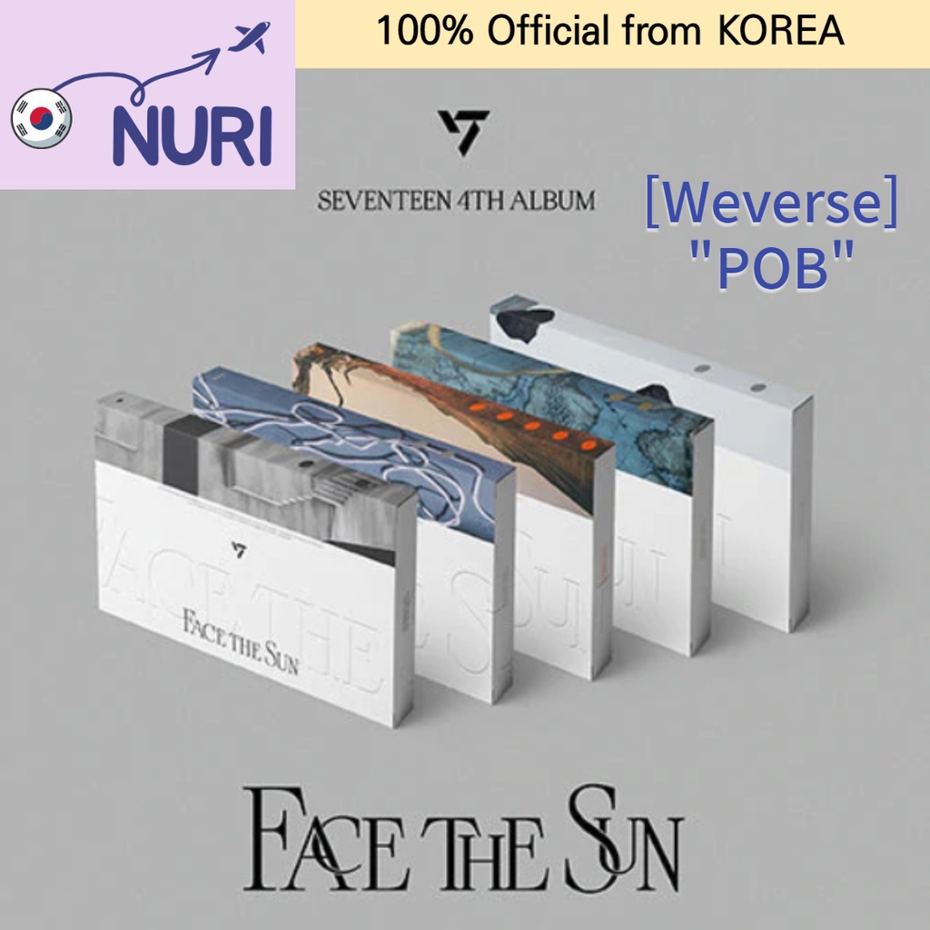 [Weverse POB] Seventeen 4th Album Face the Sun Shopee Singapore
