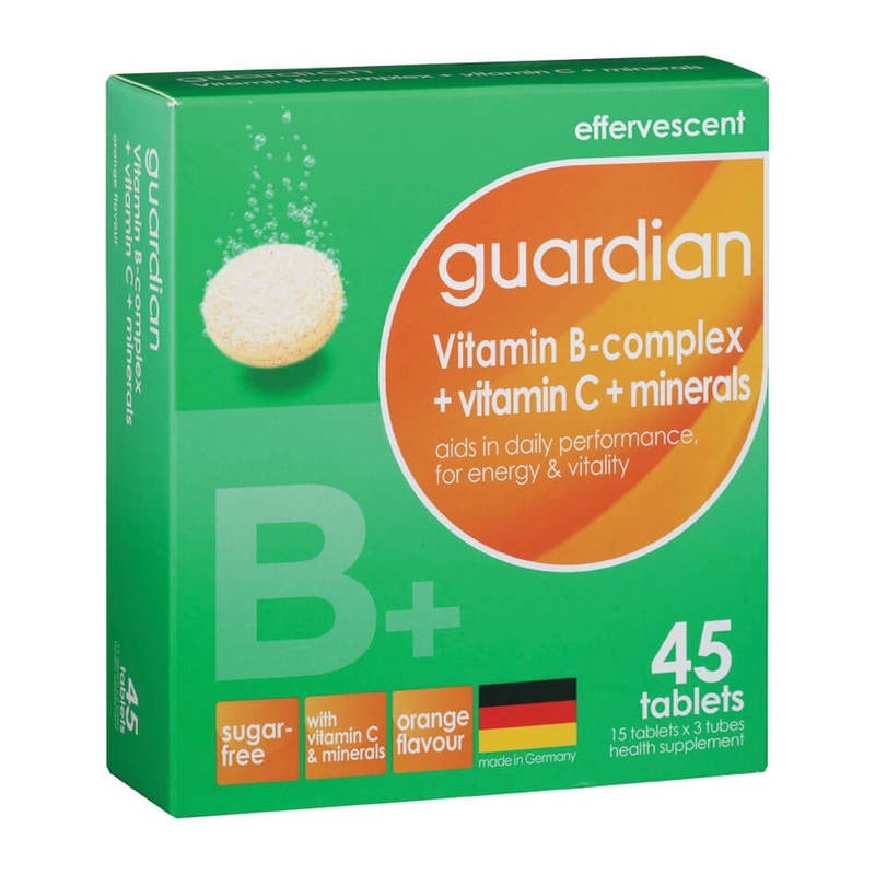 Guardian Vitamin + Vitamin C + Minerals Effervescent Tablet