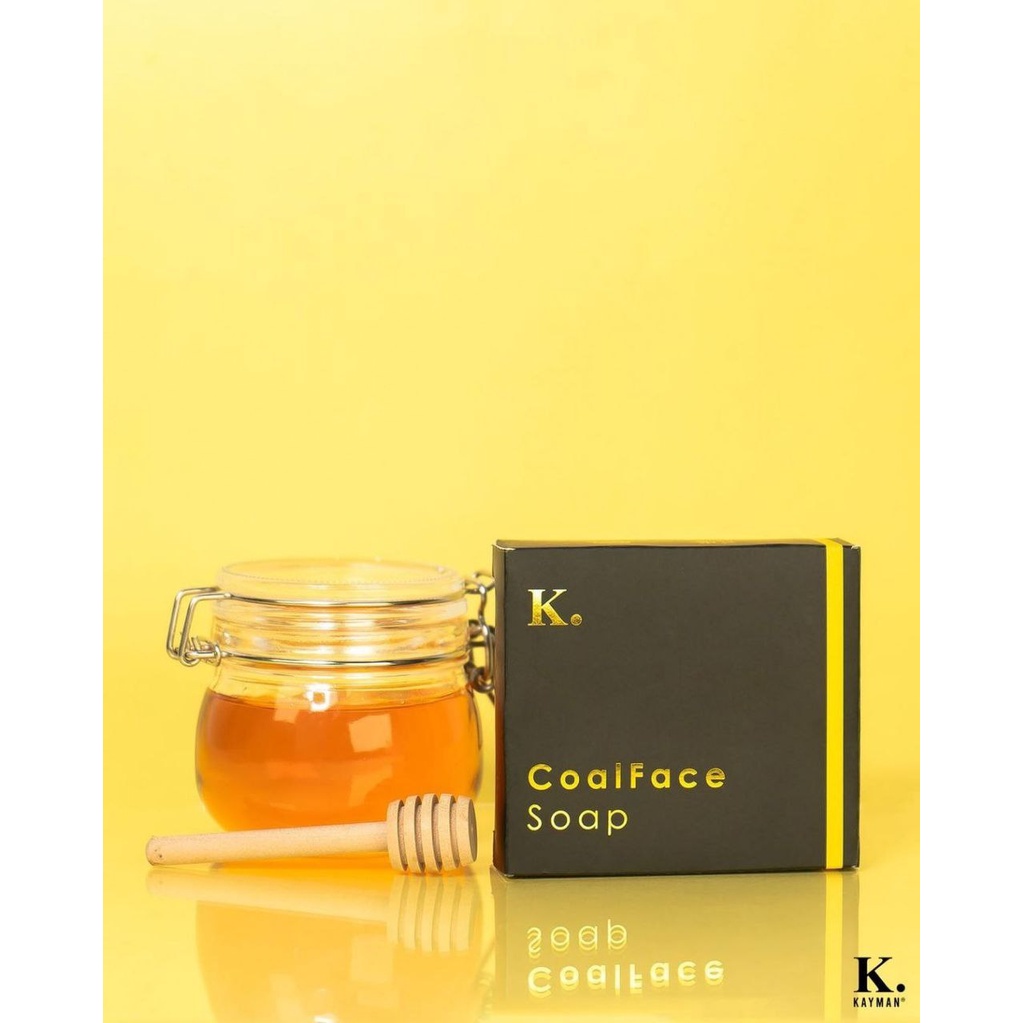 Kayman CoalFace Soap (CFS) Suitable for acne prone, back acne & oily