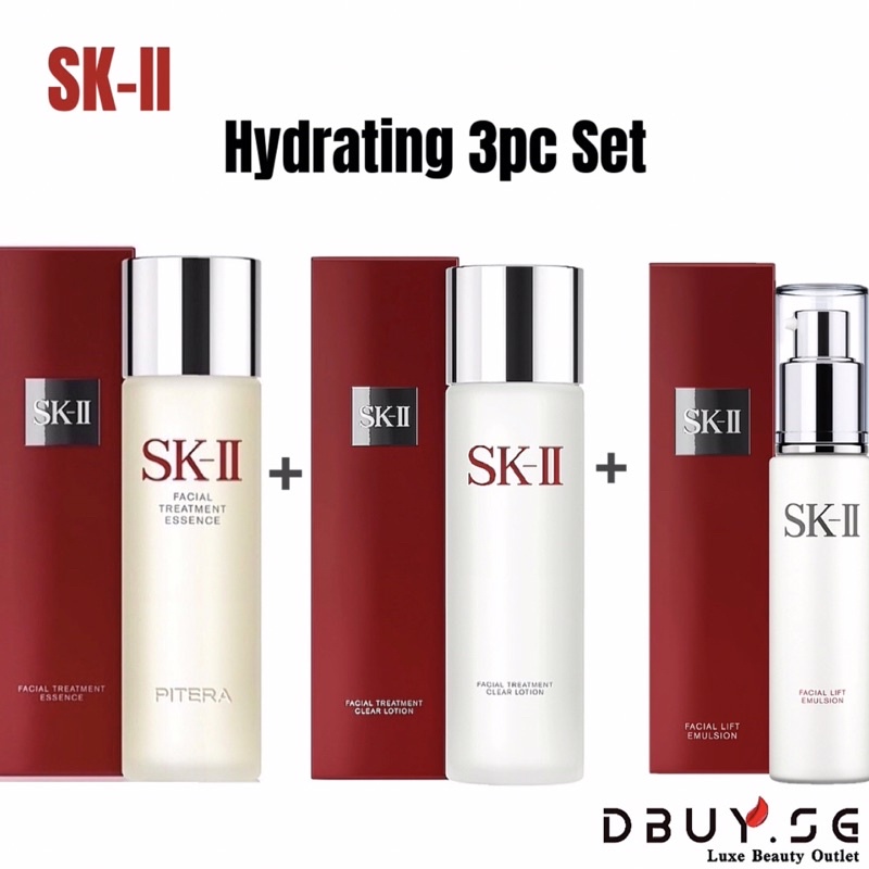 SKII SK2 Pitera Deluxe Hydrating Set Facial Treatment Essence