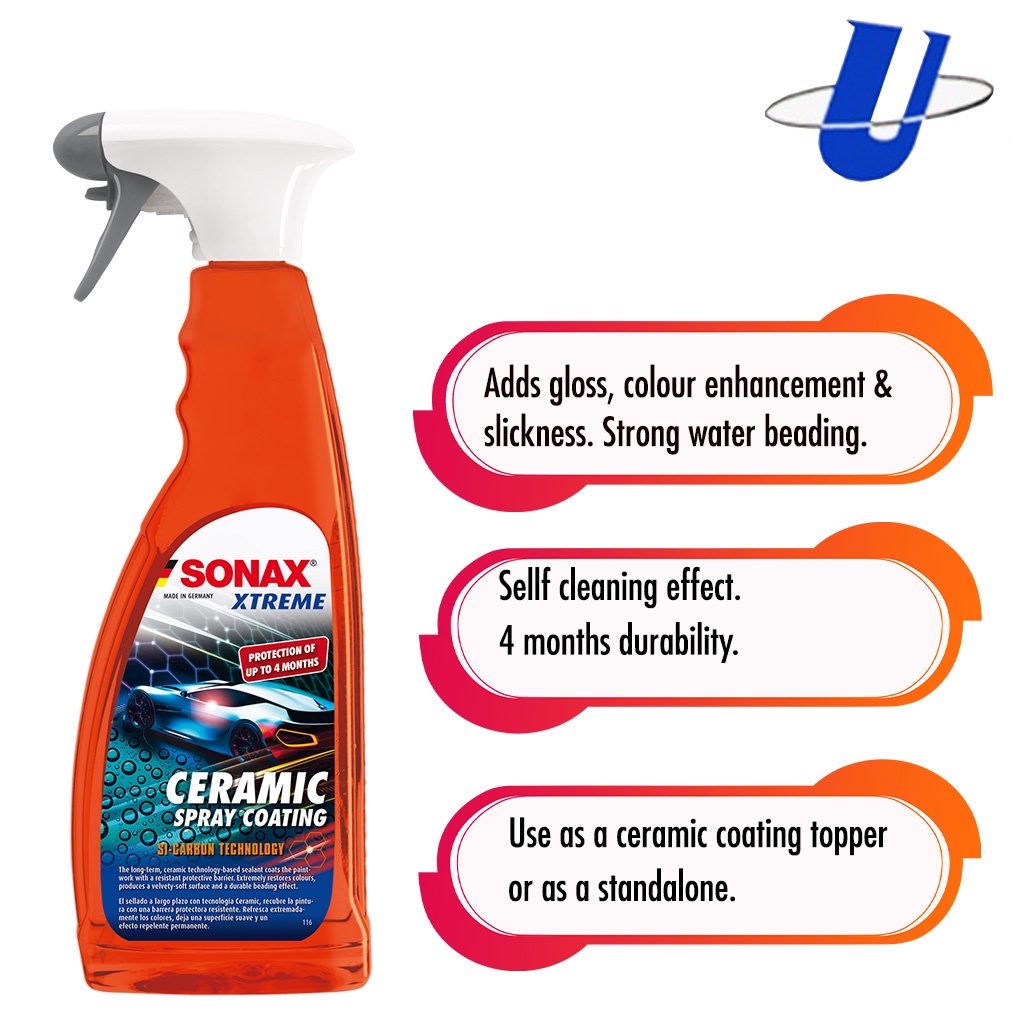 Sonax Xtreme Ceramic Spray Coating 750ml Shopee Singapore