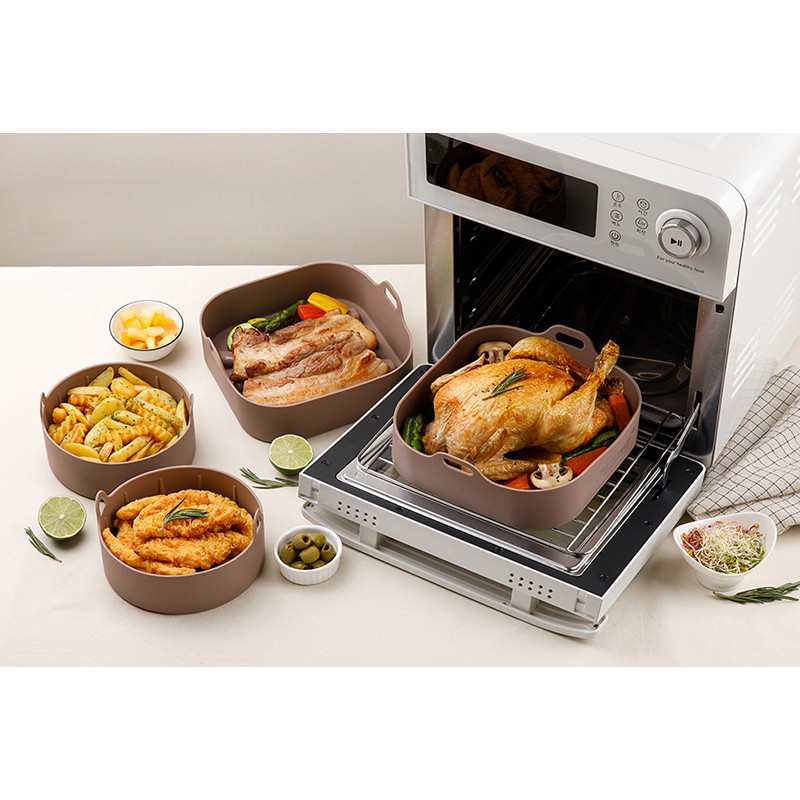 Balsang Air Fryer Silicone Pot (Reusable Air Fryer Liner, No More Harsh