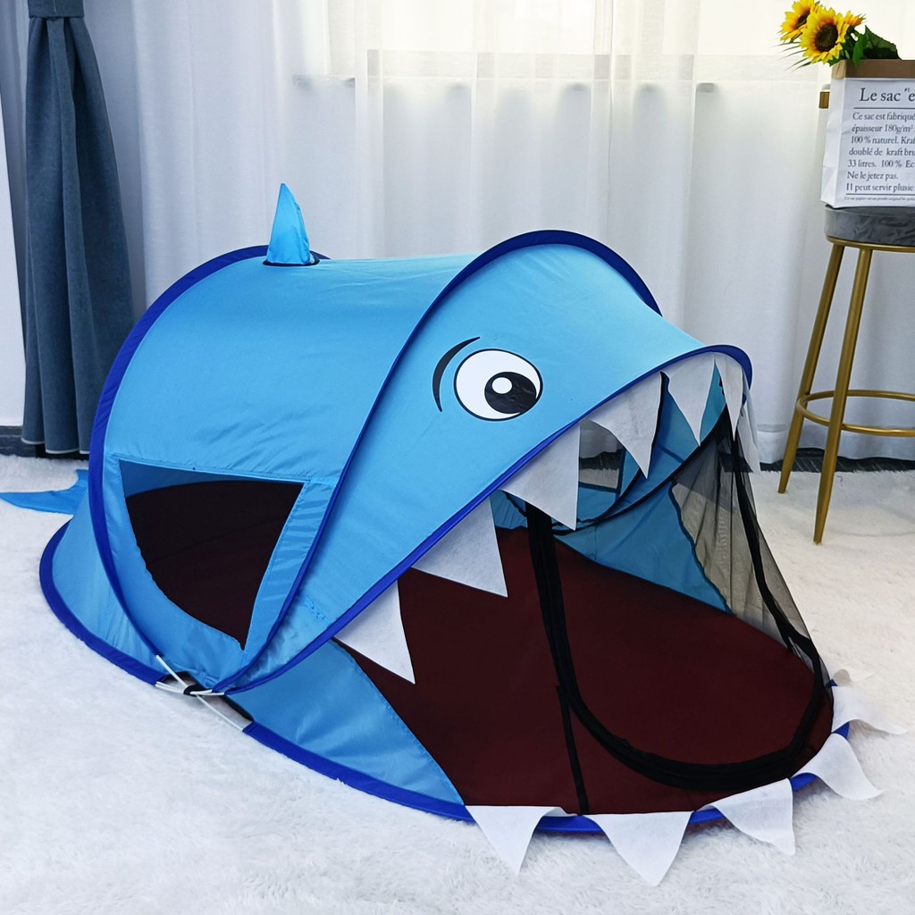 Forever Star Kids Tent Shark/Sea lion Shape Portable Foldable Children
