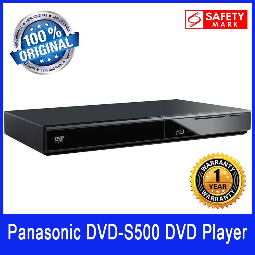 Panasonic DVDS500 DVD Player. Region 3 DVD Playback. USB Playback. CD