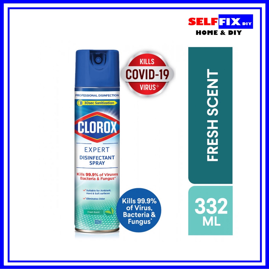 Clorox Expert Disinfectant Spray 332ml Shopee Singapore