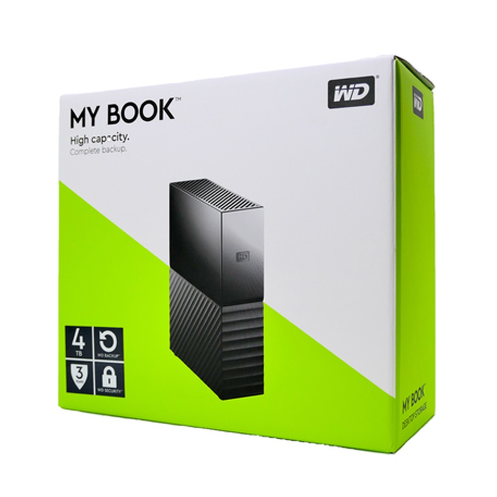 WD My Book 4TB 3.5" Desktop USB3.0 External Hard Drive WDBBGB0040HBK