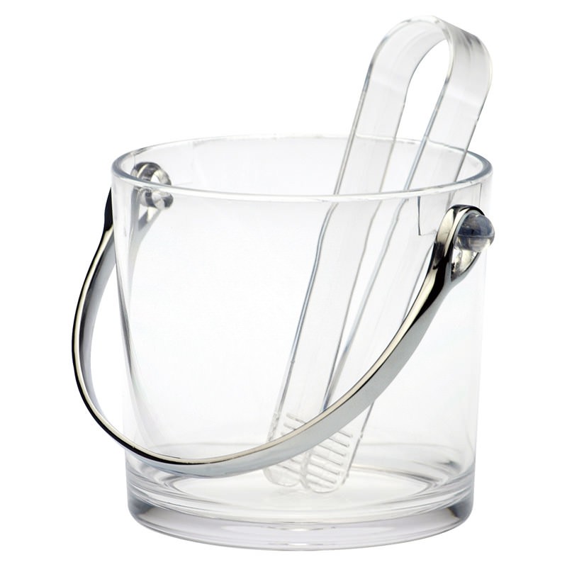 Ice Bucket with Tong, Acrylic Shopee Singapore
