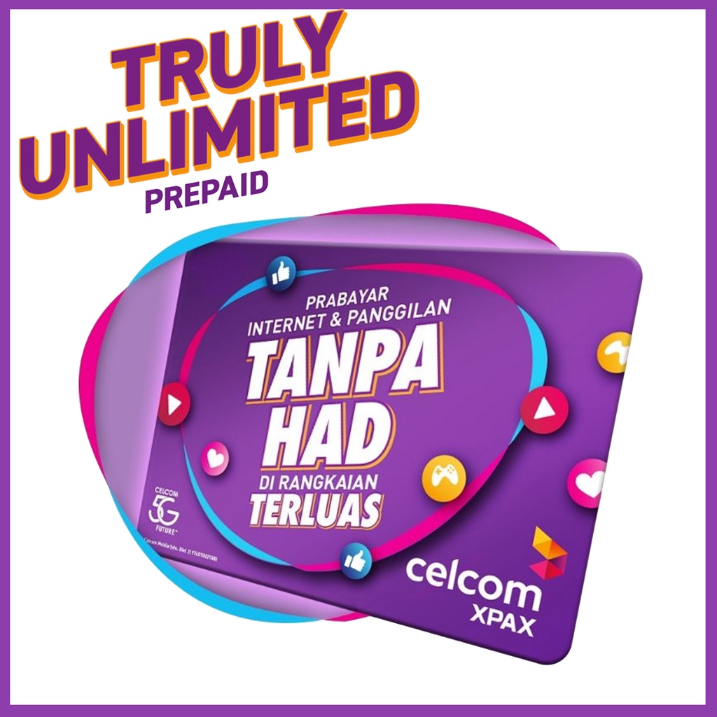 Malaysia Sim Card,Truly Unlimited Malaysia Travel Sim Card, Sim