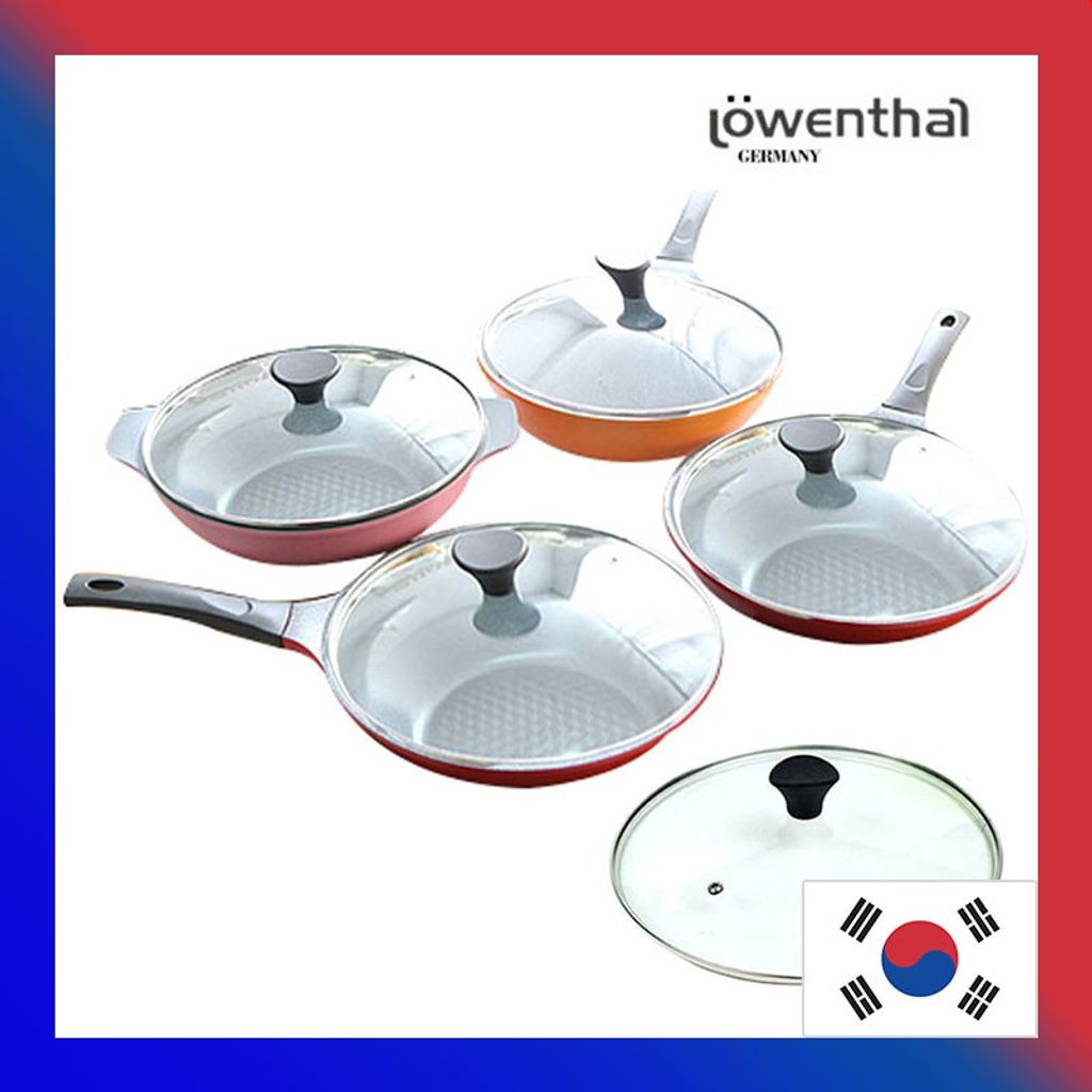 Lowenthal Titanium Stone Coating Frying Pan wok 20cm30cm / Made in