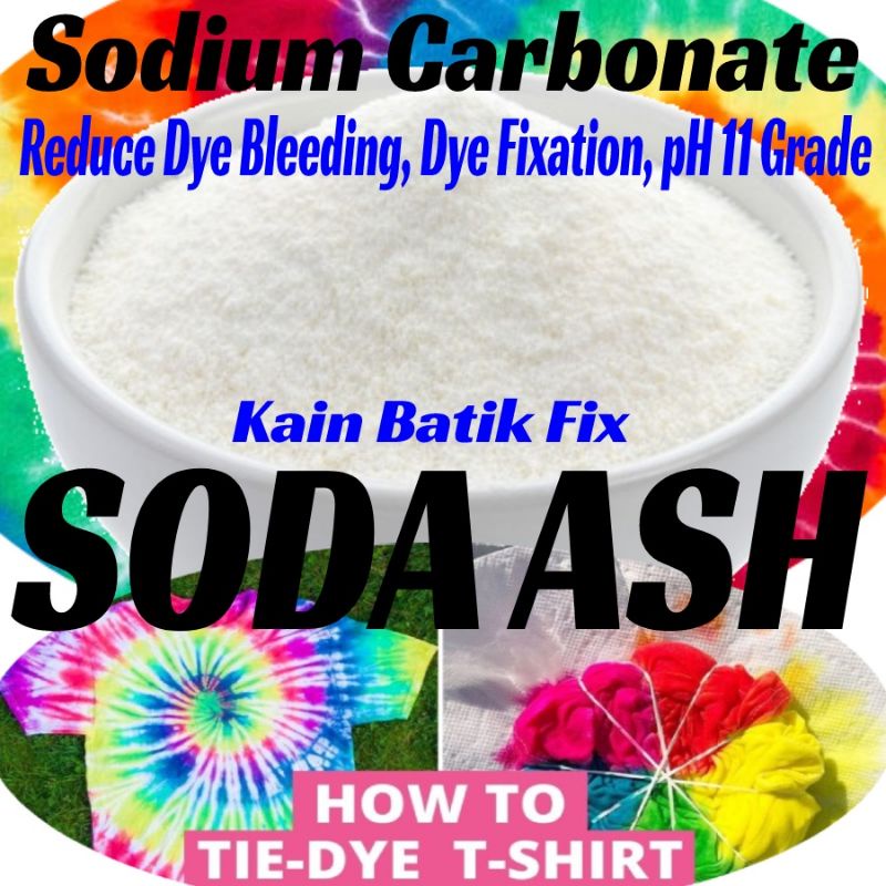 Malaysia] Variation Natrium Carbonate / Soda Ash / Dye Bleeding