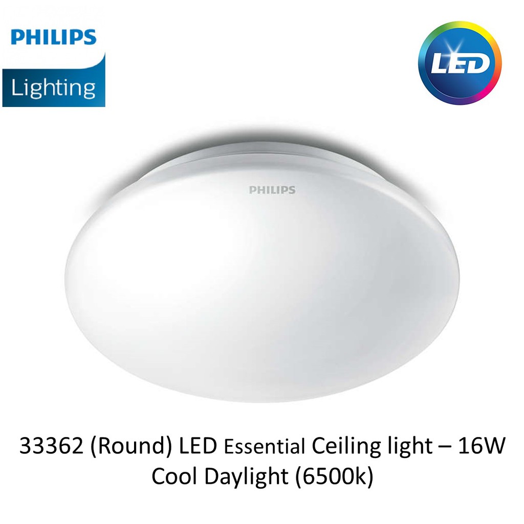 Philips 33362 6500k Cool Daylight LED ceiling 16W / Philips 31110