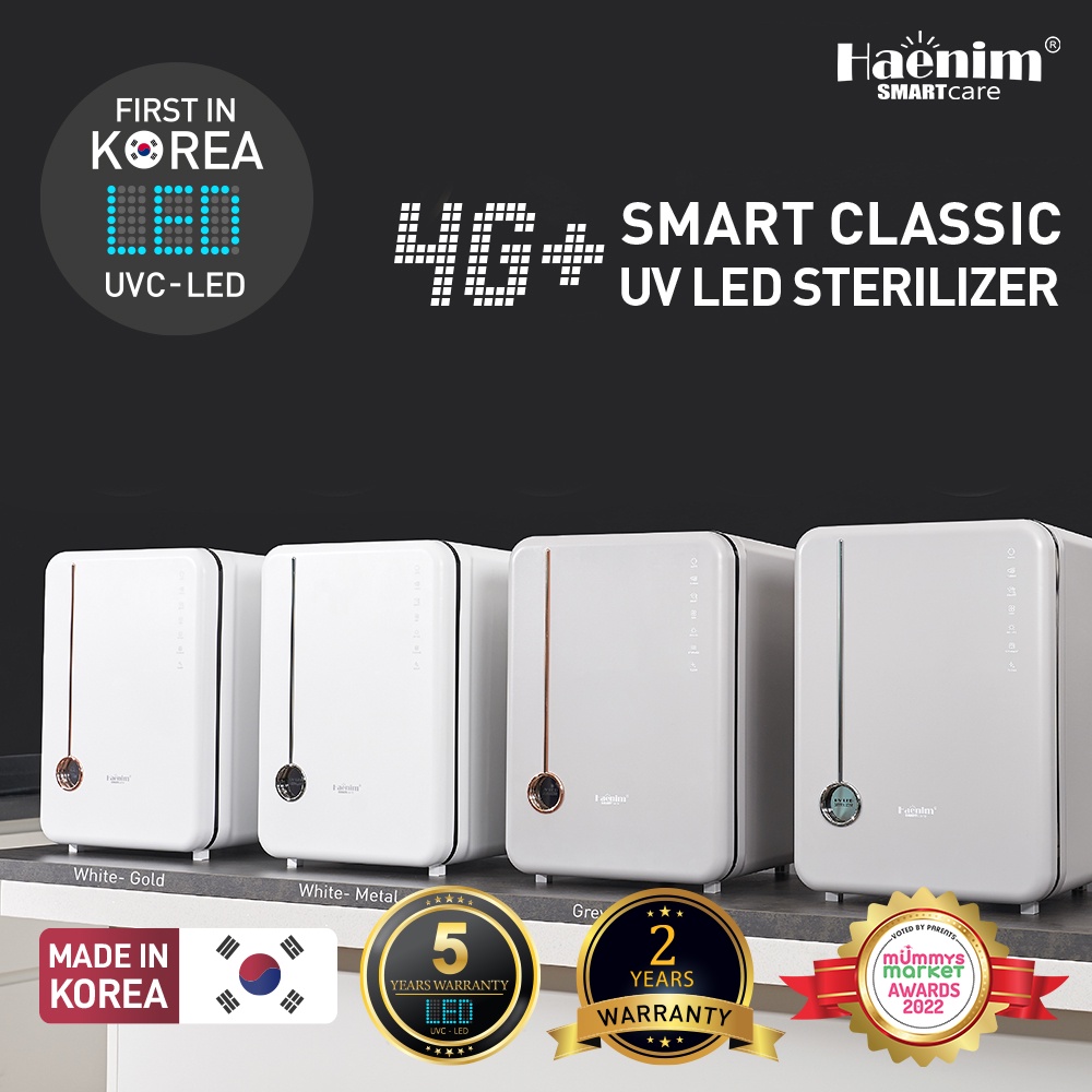 Haenim 4G+ Smart Classic UVC LED UV Sterilizer Shopee Singapore