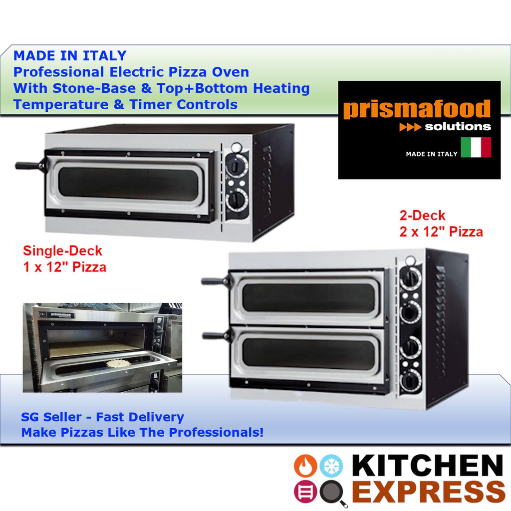 Professional Electric Pizza Oven (Made In Italy) Shopee Singapore