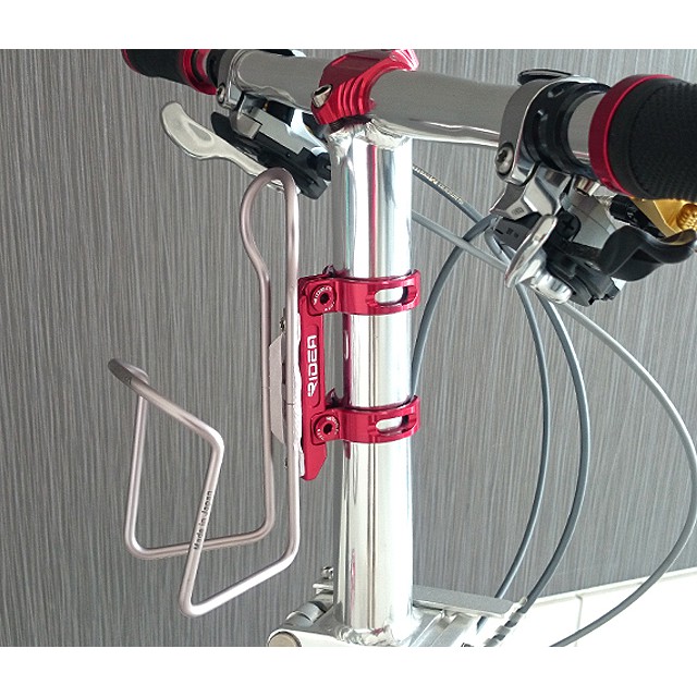 Brompton Small Cloth Dahon Small Tube Water Bottle Holder RIDEA Bi Arms