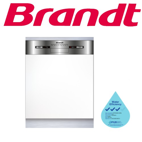 BRANDT VH1772X 60CM SEMI INTEGRATED BUILTIN DISHWASHER Shopee Singapore