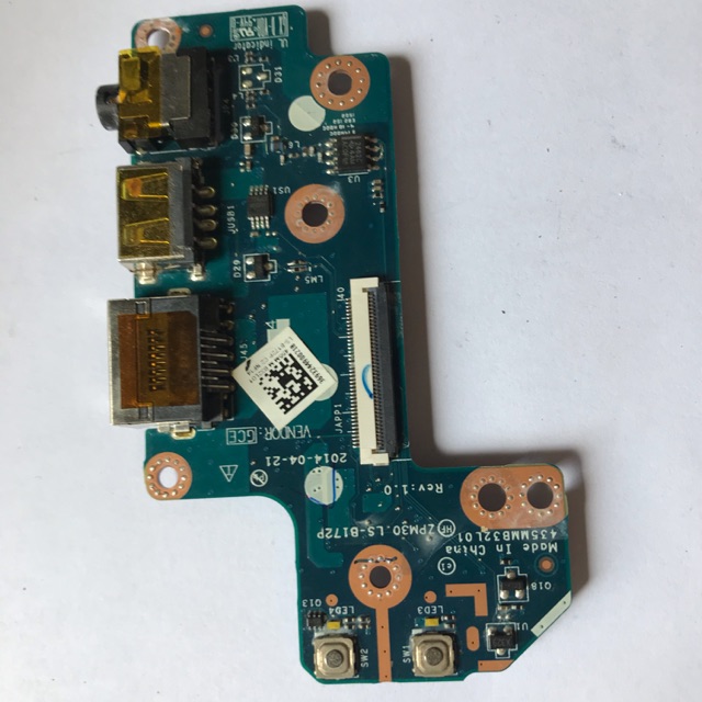 Usb Auxiliary Board And hp 430 G2 laptop Audio jack Shopee Singapore