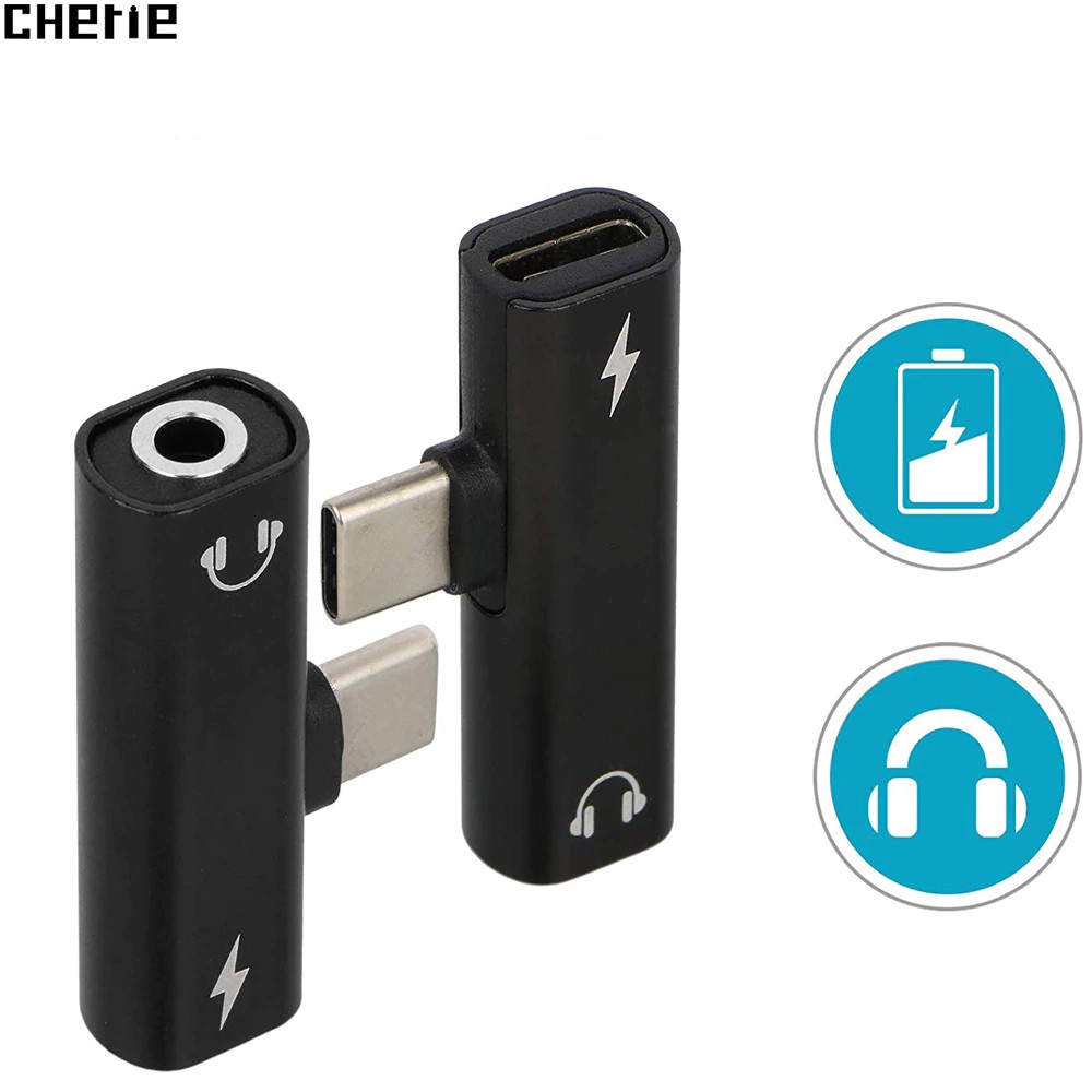 USB Type C 3.5mm Jack Audio Headphone Adapter For Samsung