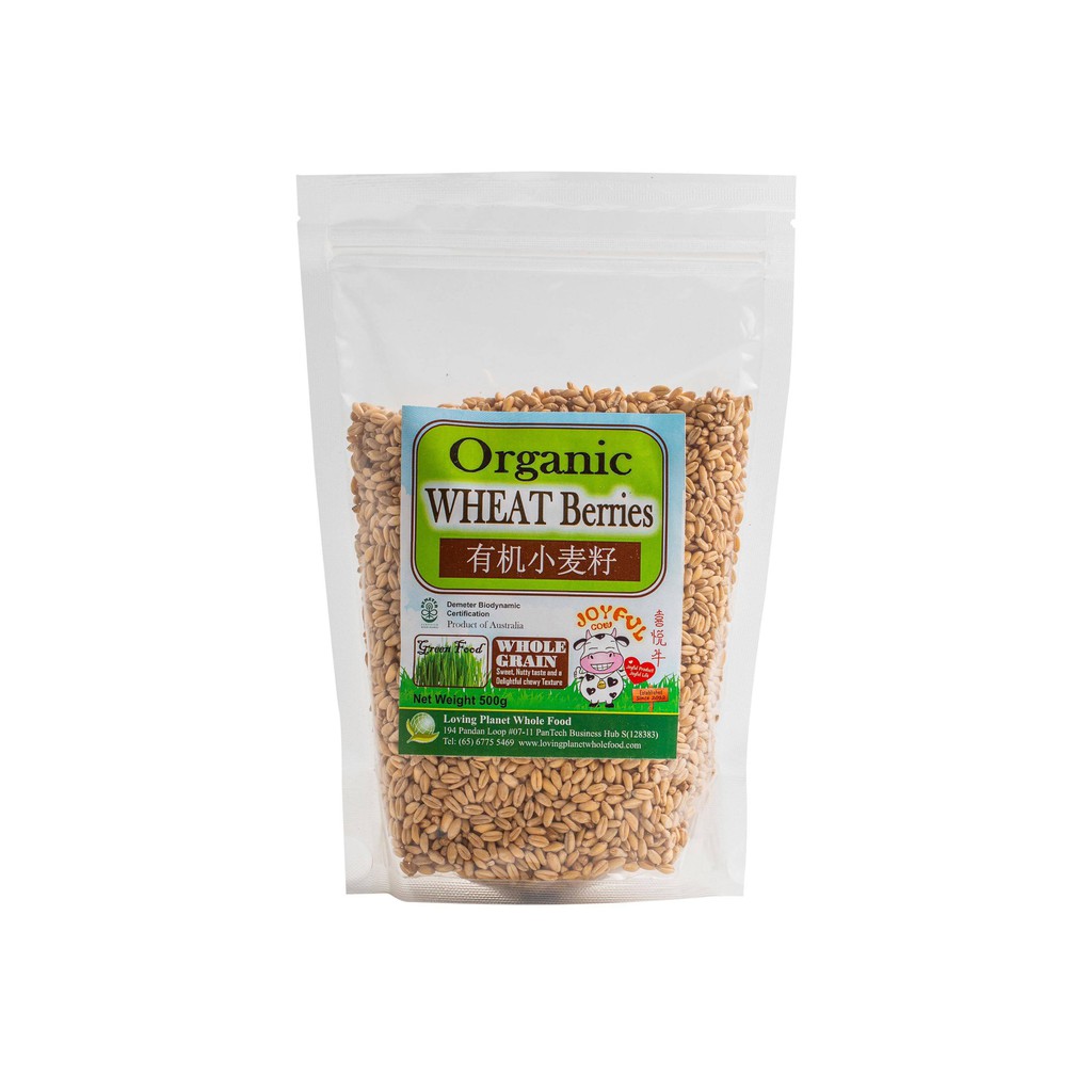 Loving Grains, Organic Wheat Berries (500g) Shopee Singapore
