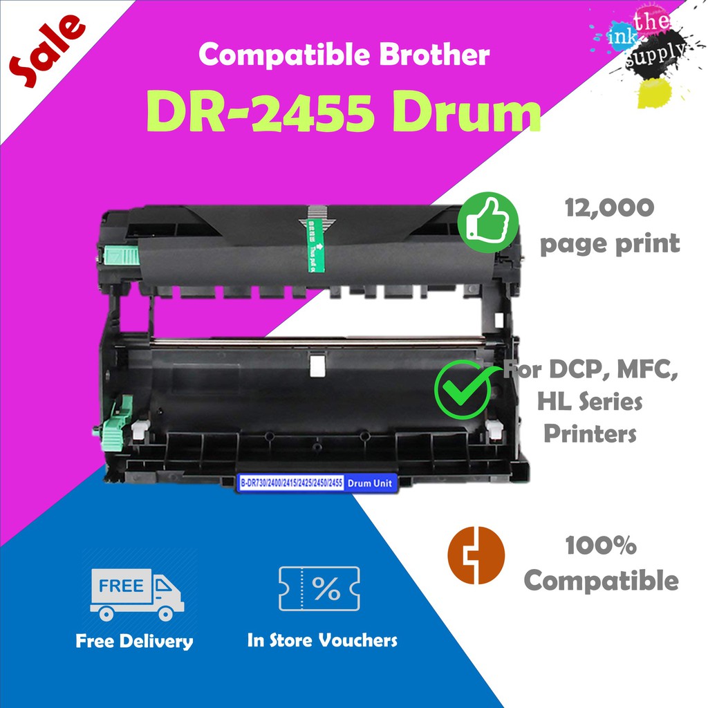 DR2455 Compatible Brother Printer Drum Cartridge for Brother Printer