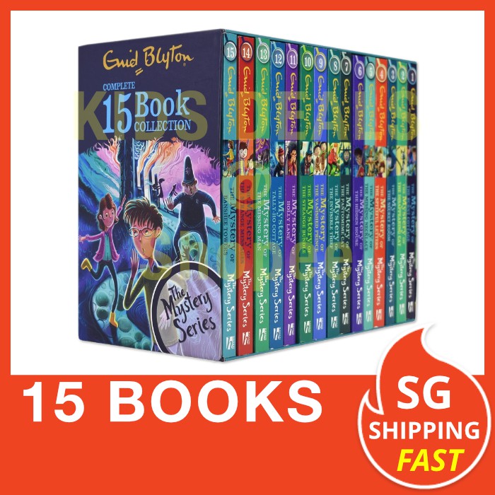 [CLEARANCE] Enid Blyton The Mystery Series Box Set (15 Books) Shopee