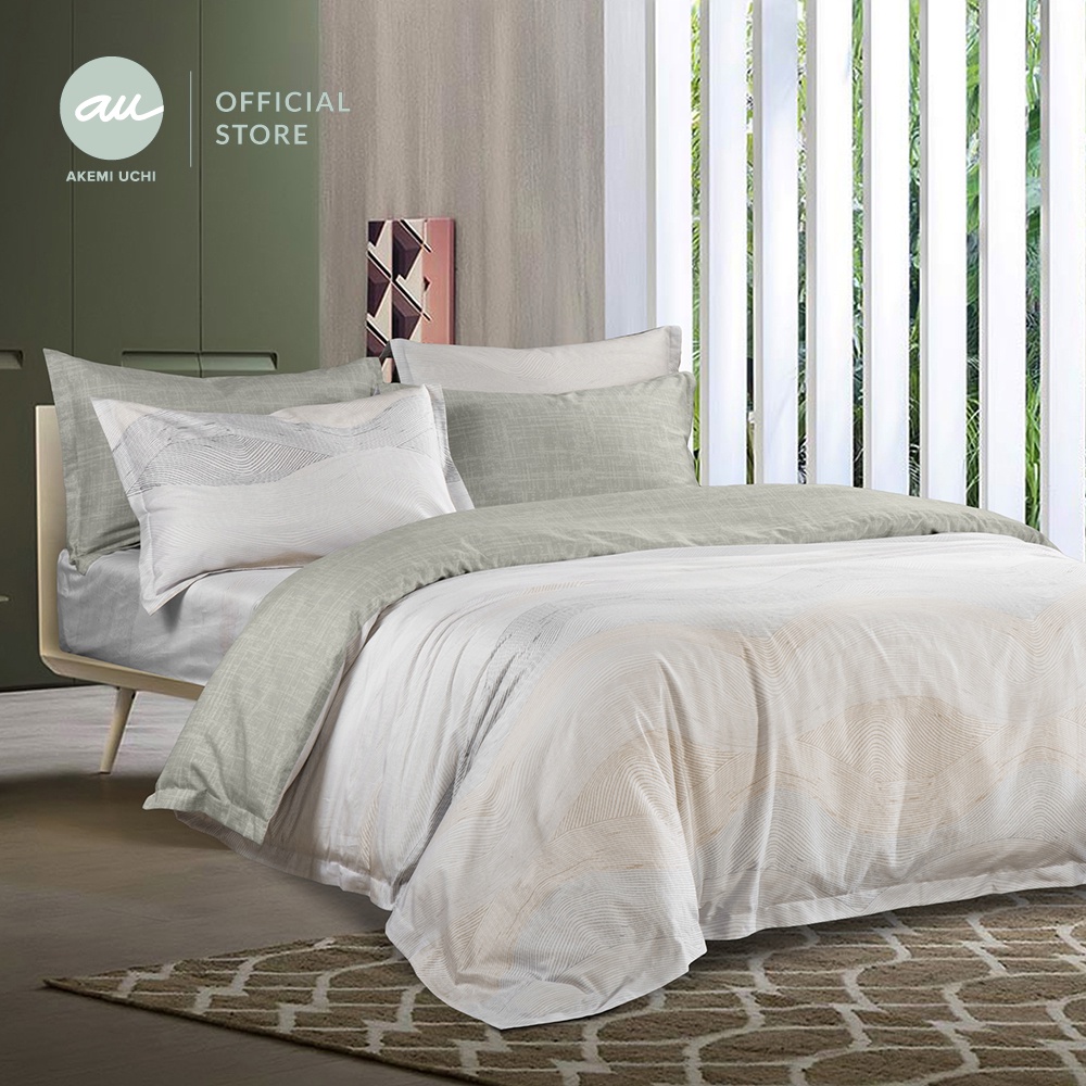 Akemi Uchi Vera Zyla Quilt Cover Set Shopee Singapore
