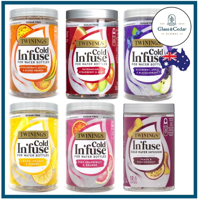 Twinings Water Bottle Cold Infuse Tea 7.5G X 3 Tea Bags Shopee Singapore