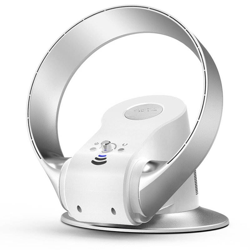 SK Electric Mute Fan with Remote Controlled Bladeless Powerful Soft