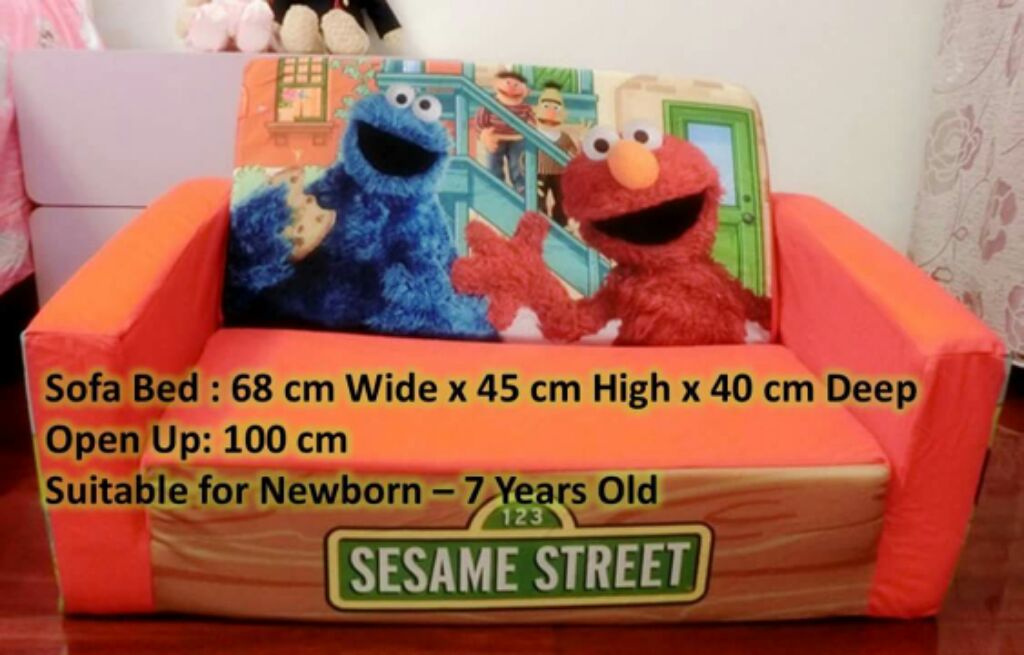Sesame Street Sofa Bed