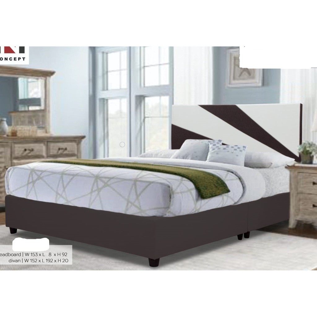 YHL 04 Divan Bed Frame (Available In 4 Sizes) Shopee Singapore