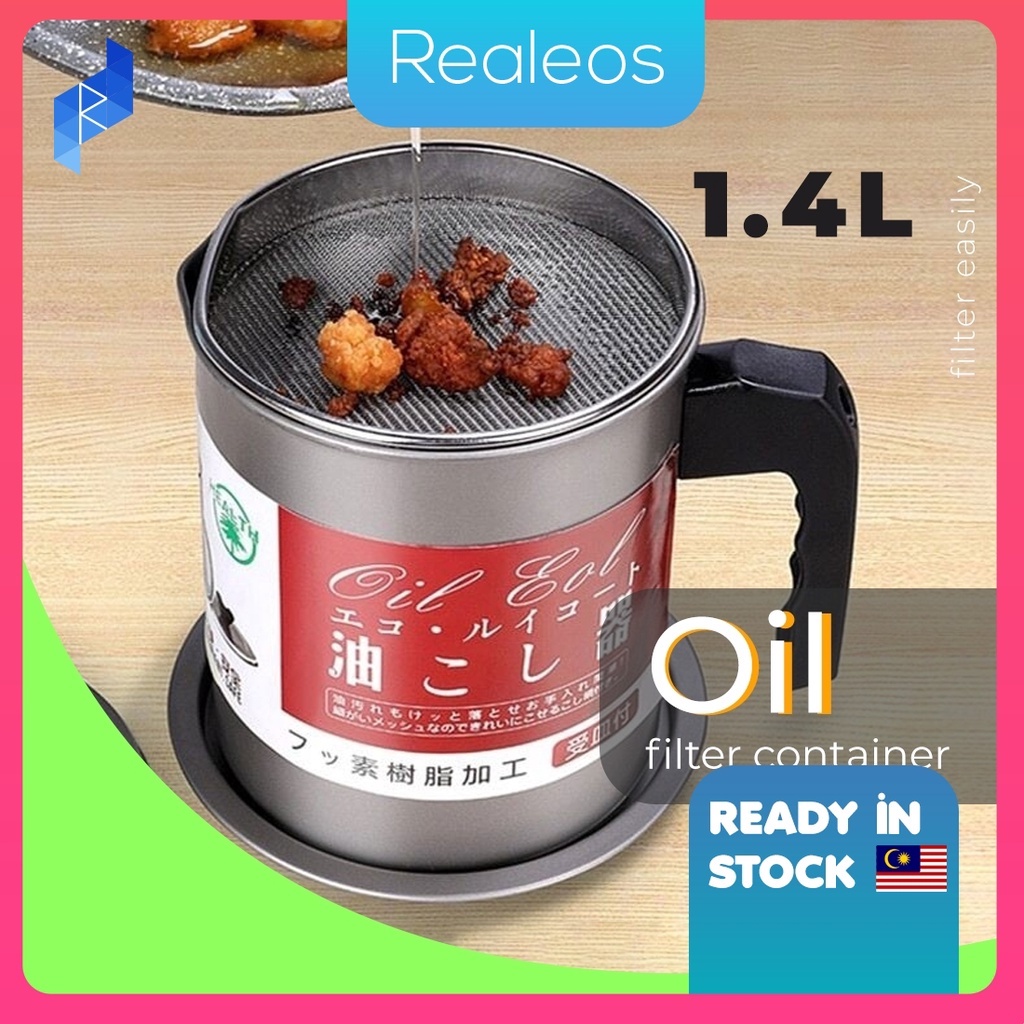 Penapis Minyak Viral Cooking Oil Storage Can Dispenser Container