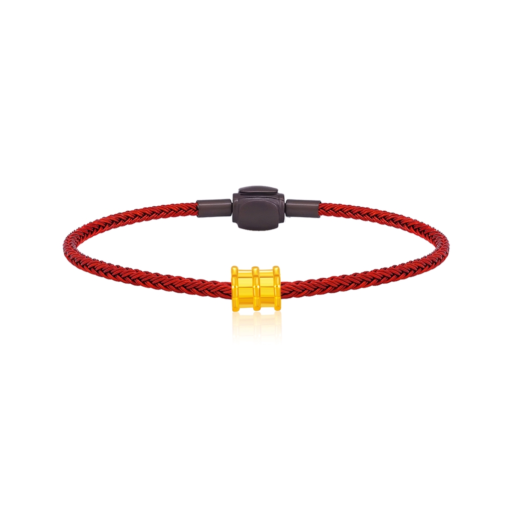 SK Jewellery Flourish 999 Pure Gold Charm Bracelet Shopee Singapore